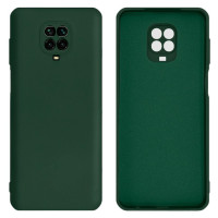 Силіконовий чохол для Xiaomi Redmi Note 9 Pro/ Note 9S Silicone Case Full Forest Green