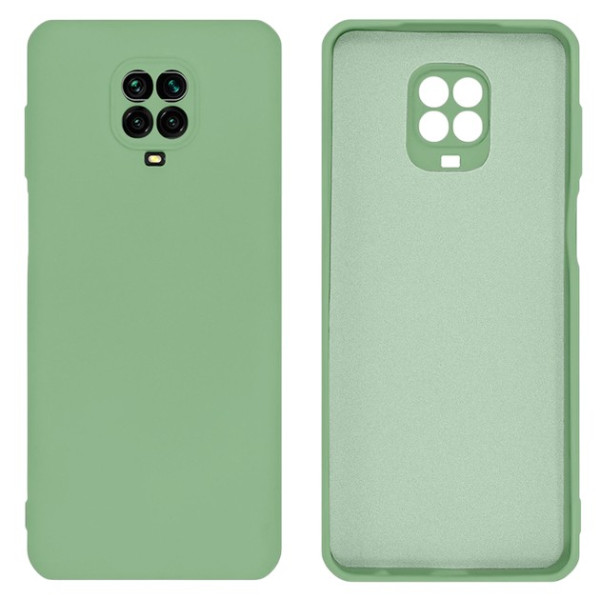 Силіконовий чохол для Xiaomi Redmi Note 9 Pro/ Note 9S Silicone Case Full Mint