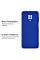 Силиконовый чехол для Xiaomi Redmi Note 9 Pro/ Note 9S Silicone Case Full Neon Blue