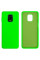 Силіконовий чохол для Xiaomi Redmi Note 9 Pro/ Note 9S Silicone Case Full Neon Green