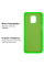Силіконовий чохол для Xiaomi Redmi Note 9 Pro/ Note 9S Silicone Case Full Neon Green