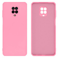 Силіконовий чохол для Xiaomi Redmi Note 9 Pro/ Note 9S Silicone Case Full Pink