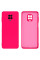 Силіконовий чохол для Xiaomi Redmi Note 9 Pro/ Note 9S Silicone Case Full Shiny Pink