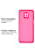 Силіконовий чохол для Xiaomi Redmi Note 9 Pro/ Note 9S Silicone Case Full Shiny Pink