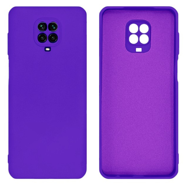 Силіконовий чохол для Xiaomi Redmi Note 9 Pro/ Note 9S Silicone Case Full Ultraviolet