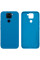 Силиконовый чехол для Xiaomi Redmi Note 9 Silicone Case Full Azure
