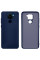 Силиконовый чехол для Xiaomi Redmi Note 9 Silicone Case Full Dark Blue