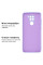 Силиконовый чехол для Xiaomi Redmi Note 9 Silicone Case Full Light Purple