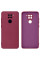 Силіконовий чохол для Xiaomi Redmi Note 9 Silicone Case Full Marsala