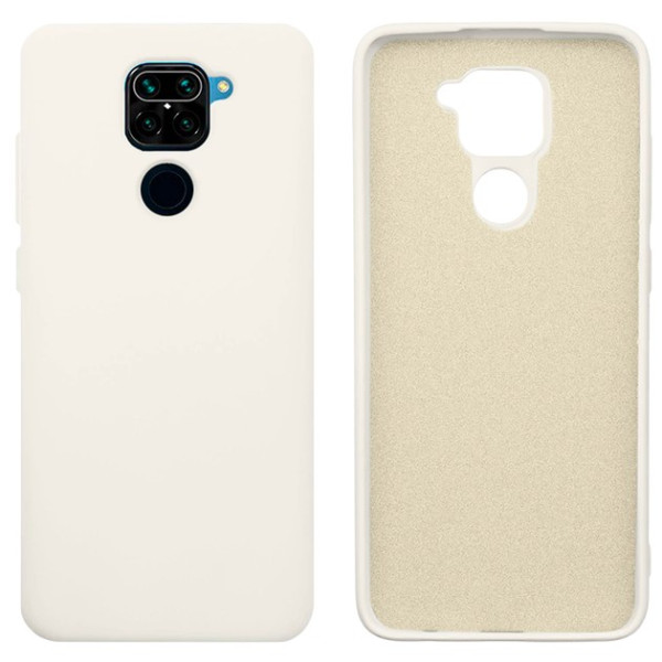 Силіконовий чохол для Xiaomi Redmi Note 9 Silicone Case Full White