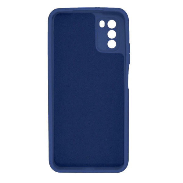 Силіконовий чохол для Xiaomi Poco M3 Silicone Case Full Dark Blue