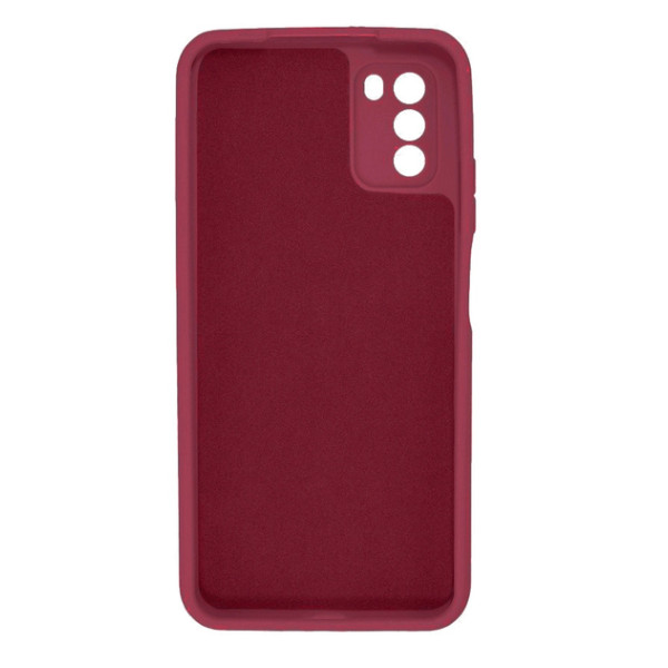 Силіконовий чохол для Xiaomi Poco M3 Silicone Case Full Marsala