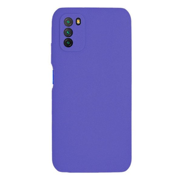 Силиконовый чехол для Xiaomi Poco M3 Silicone Case Full Ultraviolet