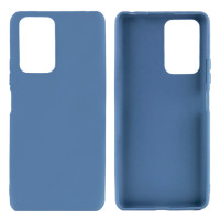 Силиконовый чехол для Xiaomi Poco M5 Silicone Case Full Azure