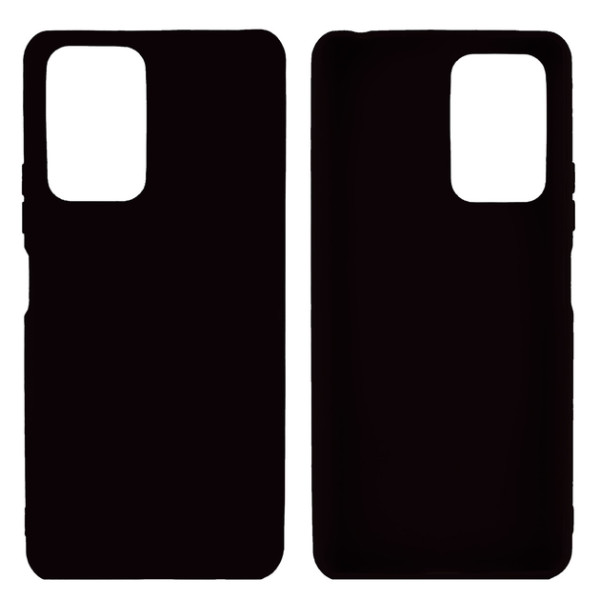 Силиконовый чехол для Xiaomi Poco M5 Silicone Case Full Black