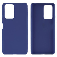 Силиконовый чехол для Xiaomi Poco M5 Silicone Case Full Dark Blue