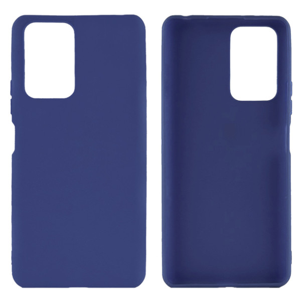 Силіконовий чохол для Xiaomi Poco M5 Silicone Case Full Dark Blue