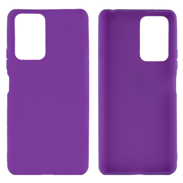 Силіконовий чохол для Xiaomi Poco M5 Silicone Case Full Purple