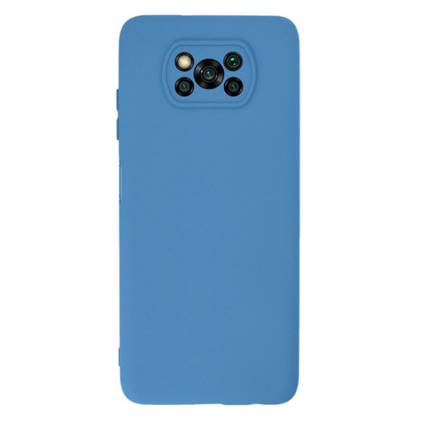 Силиконовый чехол для Xiaomi Poco X3/X3 Pro Silicone Case Full Blue Horizon