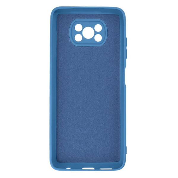 Силиконовый чехол для Xiaomi Poco X3/X3 Pro Silicone Case Full Blue Horizon