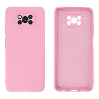 Силіконовий чохол для Xiaomi Poco X3/X3 Pro Silicone Case Full Light Pink