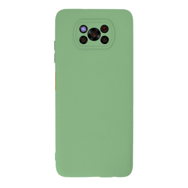 Силиконовый чехол для Xiaomi Poco X3/X3 Pro Silicone Case Full Mint