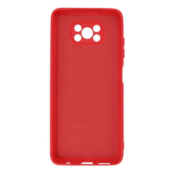 Силіконовий чохол для Xiaomi Poco X3/X3 Pro Silicone Case Full Red