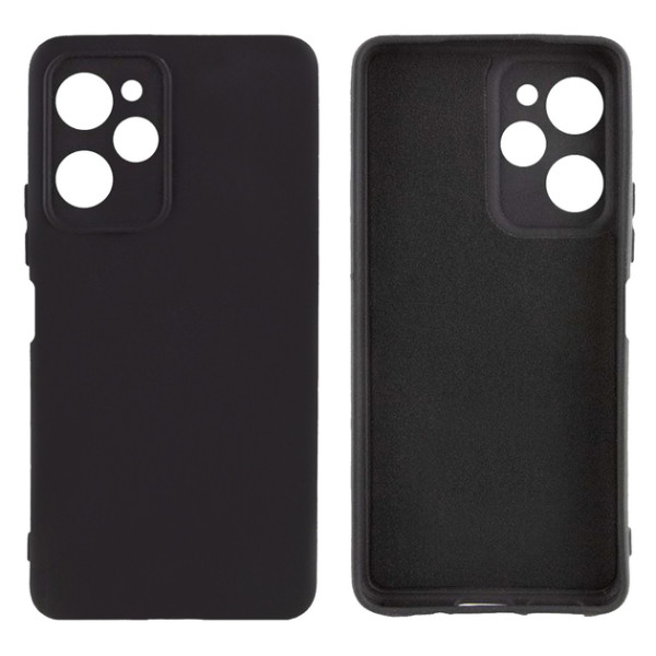 Силіконовий чохол для Xiaomi Poco X5 Pro Silicone Case Full Black