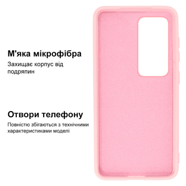 Силіконовий чохол для Xiaomi Redmi 10 Silicone Case Full Light Pink