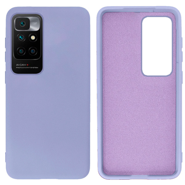 Силіконовий чохол для Xiaomi Redmi 10 Silicone Case Full Light Purple
