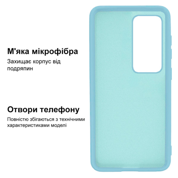 Силиконовый чехол для Xiaomi Redmi 10 Silicone Case Full Sky Blue
