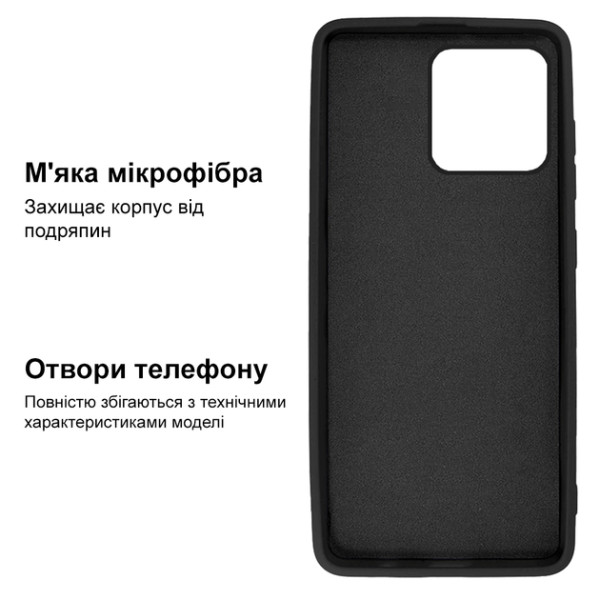 Силіконовий чохол для Xiaomi Redmi 10C Silicone Case Full Dark Grey