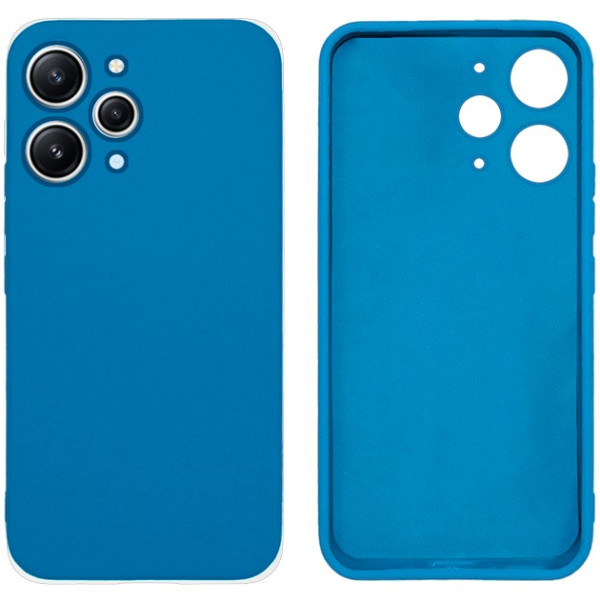 Силіконовий чохол для Xiaomi Redmi 12 Silicone Case Full Azure
