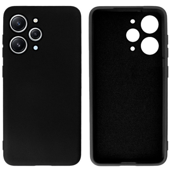 Силіконовий чохол для Xiaomi Redmi 12 Silicone Case Full Black