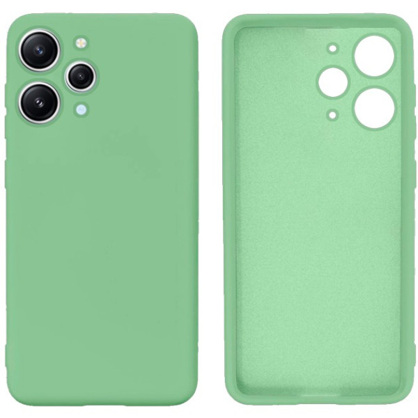 Силиконовый чехол для Xiaomi Redmi 12 Silicone Case Full Mint