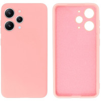 Силиконовый чехол для Xiaomi Redmi 12 Silicone Case Full Pink