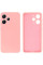 Силиконовый чехол для Xiaomi Redmi 12 Silicone Case Full Pink