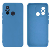 Силиконовый чехол для Xiaomi Redmi 12C Silicone Case Full Azure