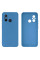 Силиконовый чехол для Xiaomi Redmi 12C Silicone Case Full Azure
