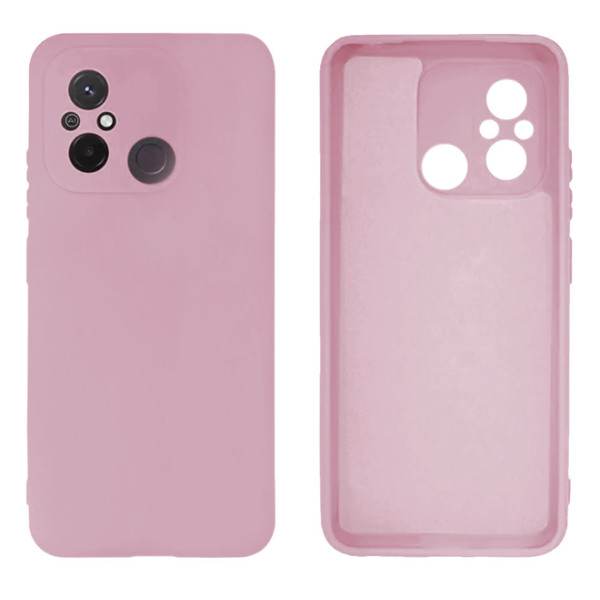 Силиконовый чехол для Xiaomi Redmi 12C Silicone Case Full Blueberry