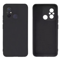 Силиконовый чехол для Xiaomi Redmi 12C Silicone Case Full Dark Grey