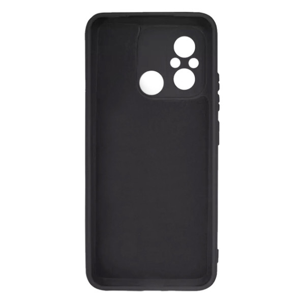 Силиконовый чехол для Xiaomi Redmi 12C Silicone Case Full Dark Grey