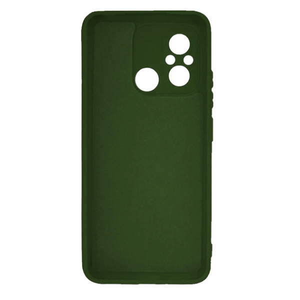 Силиконовый чехол для Xiaomi Redmi 12C Silicone Case Full Forest Green