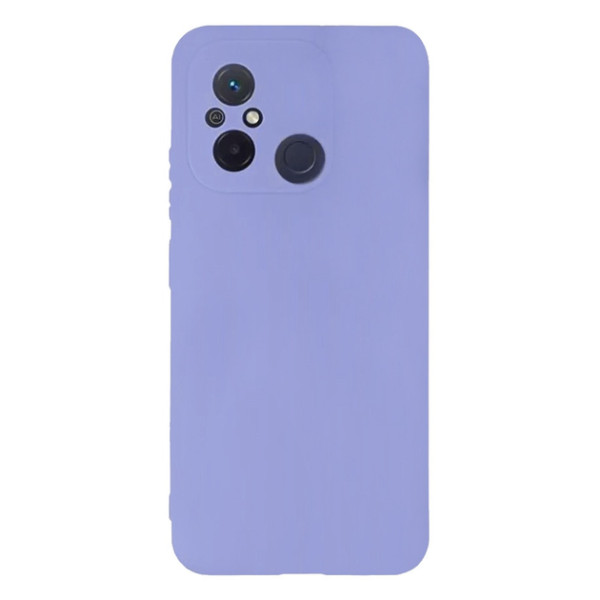 Силіконовий чохол для Xiaomi Redmi 12C Silicone Case Full Light Purple