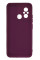 Силиконовый чехол для Xiaomi Redmi 12C Silicone Case Full Marsala