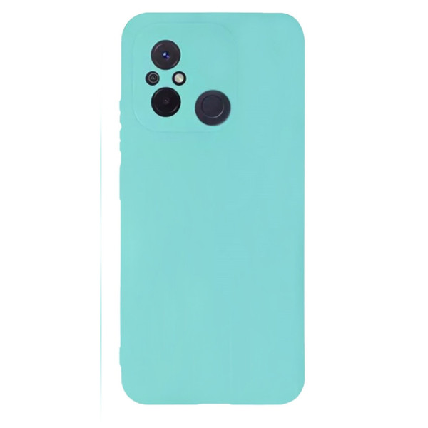 Силиконовый чехол для Xiaomi Redmi 12C Silicone Case Full Sea Blue