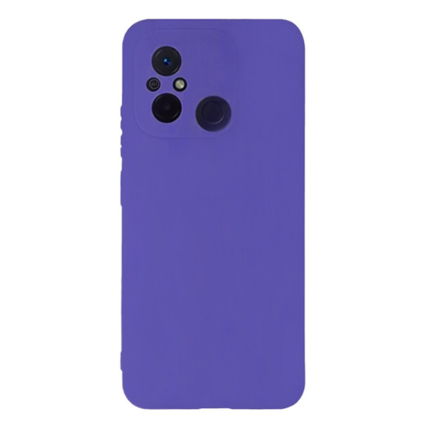 Силиконовый чехол для Xiaomi Redmi 12C Silicone Case Full Ultraviolet