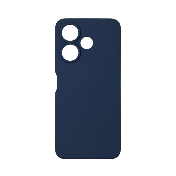 Силіконовий чохол для Xiaomi Redmi 13 / Poco M6 4G Silicone Case Full Dark Blue