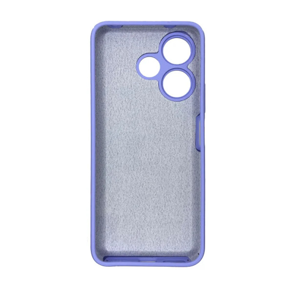 Силіконовий чохол для Xiaomi Redmi 13 / Poco M6 4G Silicone Case Full Light Purple