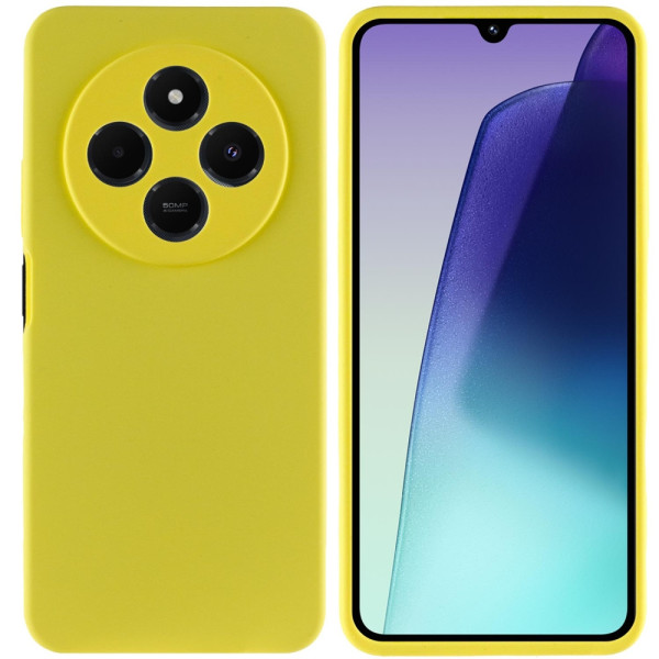 Силіконовий чохол для Xiaomi Redmi 14C / Poco C75 Silicone Case Full Lemonade